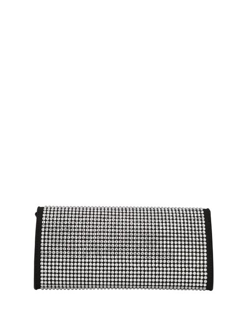 Borsa Night Ed. in ecopelle, ecocamoscio e strass LA CARRIE | 141M-KS-710-SYMNERO